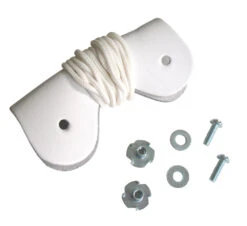 A&R Goalie Toe Bridge With Hardware - Pair 5 A&R Goalie Toe Bridge With Hardware - Pair -Hockey Outlet Store 1536926975 ARGoalieToeBridgewithHardwareWhite1