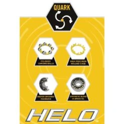 Helo Precision Speed Bearings - QUARK 17 Helo Precision Speed Bearings - QUARK -Hockey Outlet Store 1539078604 KonixxHeloPrecisionSpeedBearingsQuark9