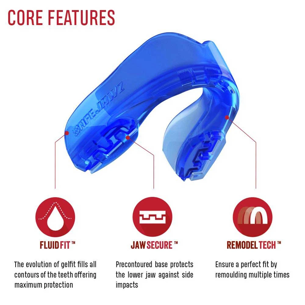 Safejawz "Ice Edition" Mouthguard - Senior 3 Safejawz "Ice Edition" Mouthguard - Senior - Image 3