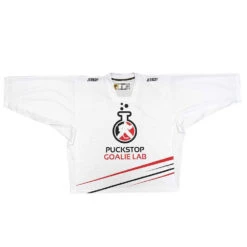 Puck Stop Goalie Lab White Jersey Senior