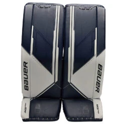 Bauer Supreme M5 Pro Goalie Leg Pads Senior -Hockey Outlet Store 1653674210 BauerSupremeM5ProGoalPadsWhiteNavy1