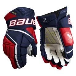 Bauer Vapor Hyperlite Hockey Gloves Senior -Hockey Outlet Store 1657105941 BauerVaporHyperliteGlovesNavyRedWhite1