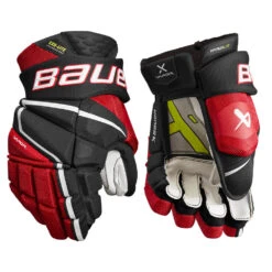 Bauer Vapor Hyperlite Hockey Gloves Junior 23 Bauer Vapor Hyperlite Hockey Gloves Junior -Hockey Outlet Store 1657187393 BauerVaporHyperliteGlovesBlackRedJunior1