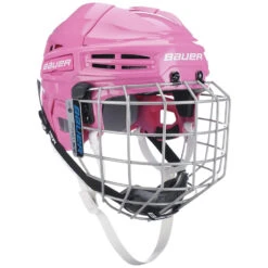 Bauer IMS 5.0 Hockey Helmet Combo -Hockey Outlet Store 1659707822 BauerIMS5.0IceHockeyHelmetComboPink1