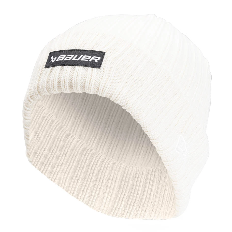 Bauer New Era Toque With Patch Grey 1 Bauer New Era Toque With Patch Grey