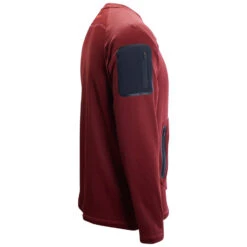 Bauer FLC Fleece Crew - Senior -Hockey Outlet Store BauerFLCFleeceCrewBurgundy4