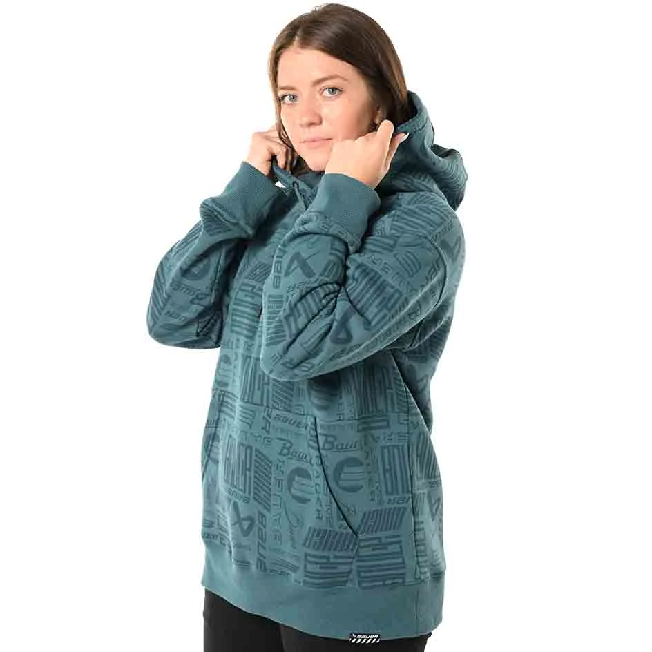 Bauer Logo Repeat Hoodie Senior 2 Bauer Logo Repeat Hoodie Senior - Image 2