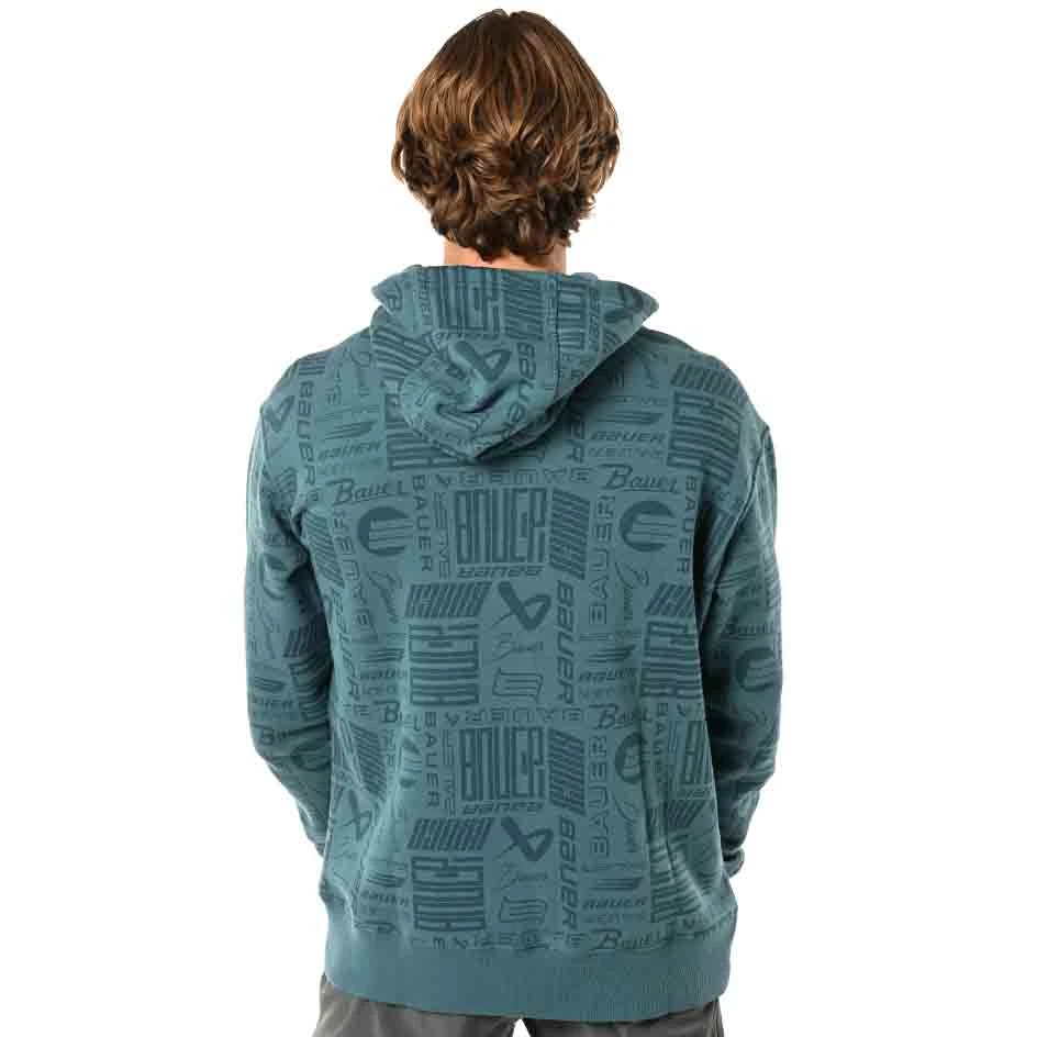 Bauer Logo Repeat Hoodie Senior 6 Bauer Logo Repeat Hoodie Senior - Image 6