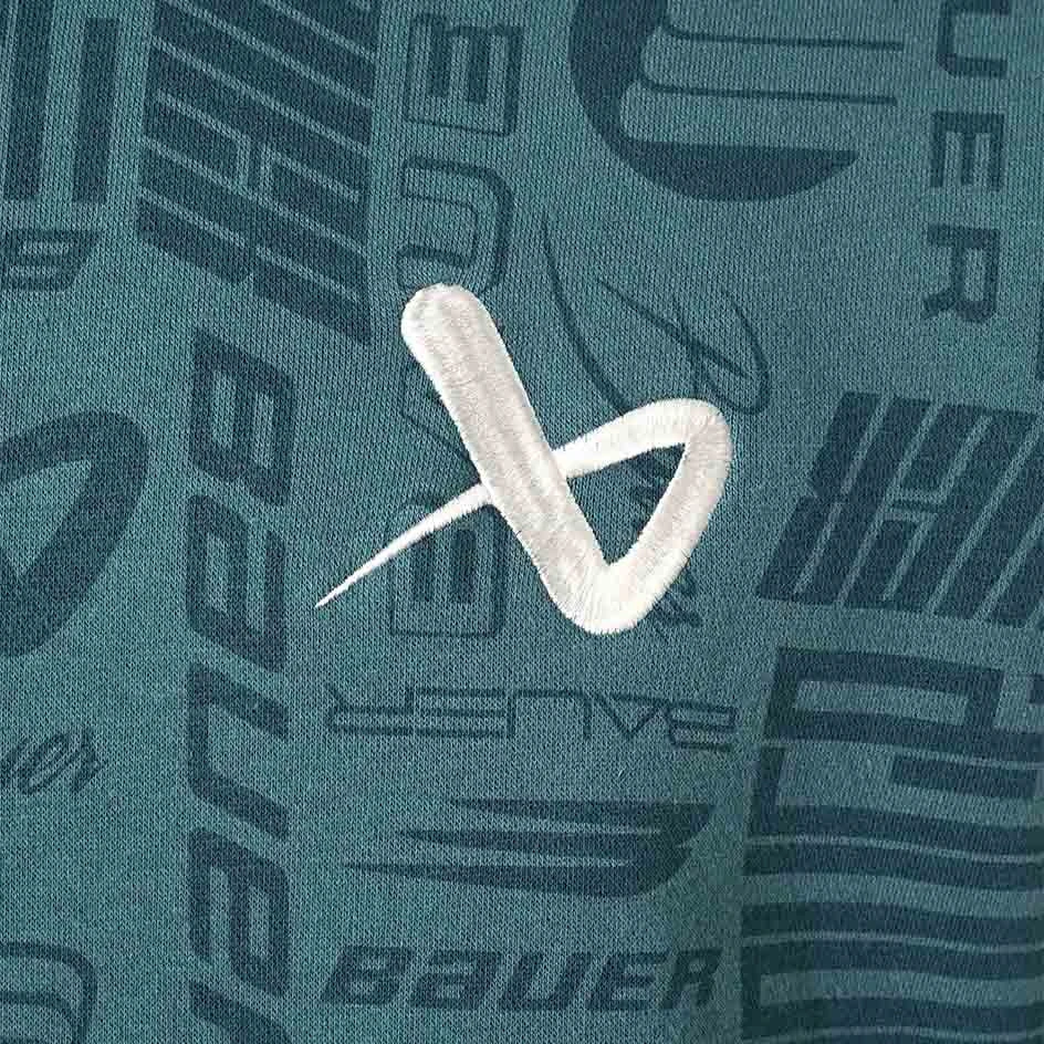 Bauer Logo Repeat Hoodie Senior 8 Bauer Logo Repeat Hoodie Senior - Image 8